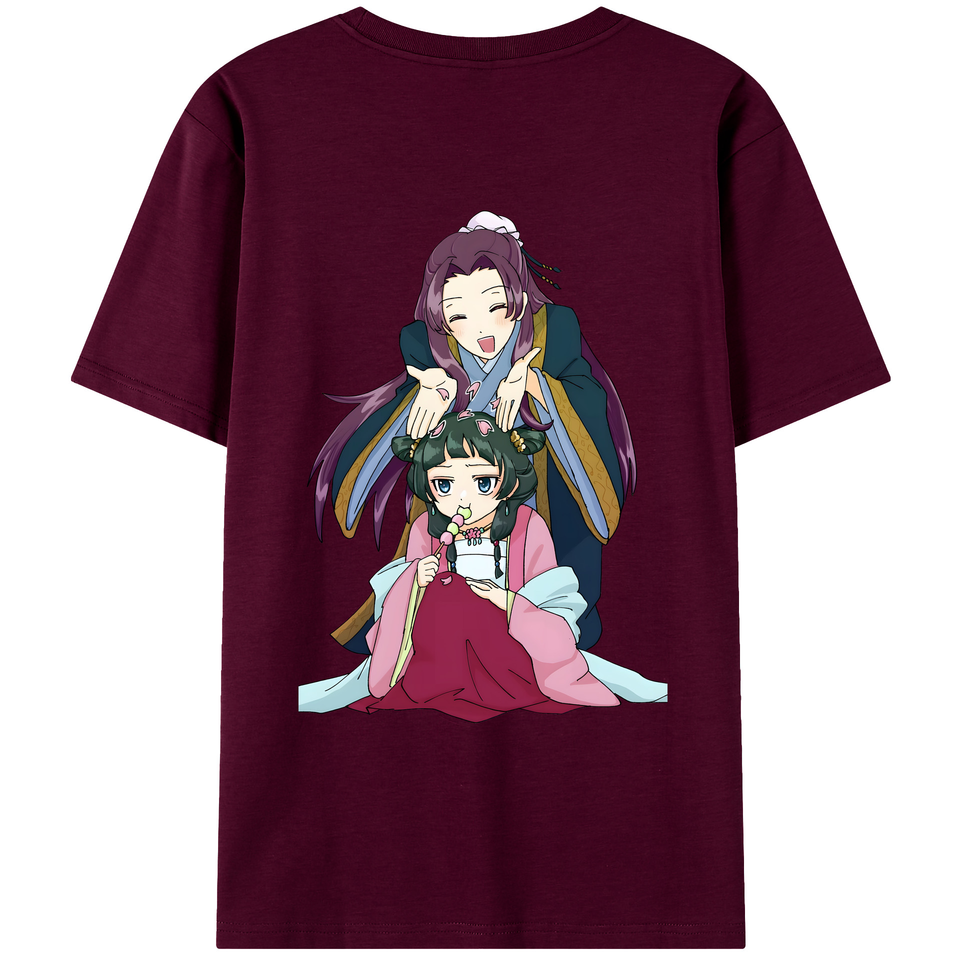 （画像用） 薬屋のひとりごと The Apothecary Diaries レディース半袖Tシャツ(バックプリント)